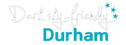 Dark sky friendly Durham logo