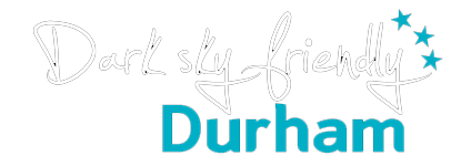 Dark sky friendly Durham logo